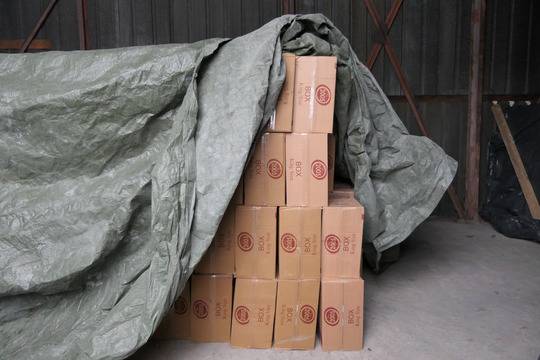 ГДБОП спипа огромно количество цигари без бандерол