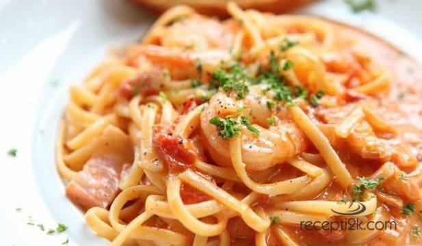 Рецепта за: Спагети по моряшки