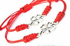 Комплект Гривни с Детелина за Майки и Дъщери