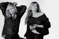 Супермодели от две поколения: Кейт Мос и Джиджи Хадид