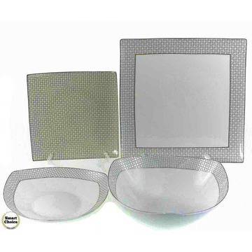 Порцеланов комплект за хранене от 19 части – Luxury squares