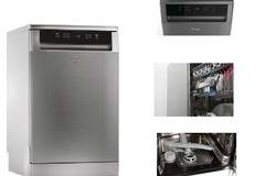 Съдомиялна Whirlpool ADP 301 IX, 10 комплекта, 6 програми, Клас A+, 45 см, Сребриста