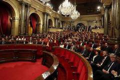 Новоизбраният парламент на Каталуния се събра за първото си заседание