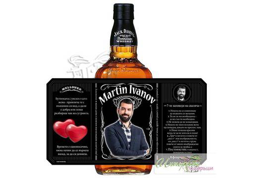 Етикет за уиски – Джак Даниелс със снимка