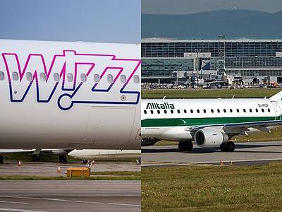 Wizz Air иска да купи закъсалата Alitalia