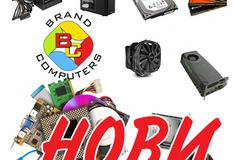Нови компоненти за компютри и лаптопи – Магазин Бранд Компютърс