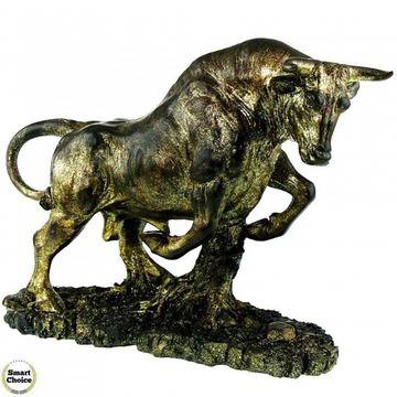 Фън Шуй статуетка. Фигура от полирезин на бик – 34 см. Модел 81-5977