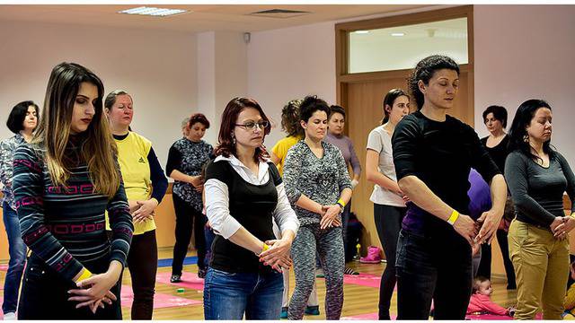 Фалун Дафа на фестивала „Зимна Приказка“ в София (фотогалерия)