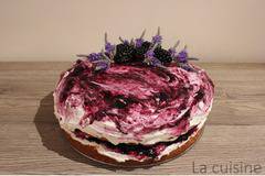 Портокалова торта с боровинки