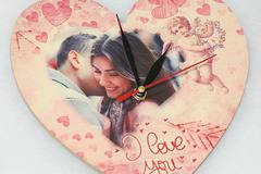 Уникален подарък! Стенен часовник Сърце!