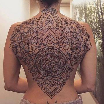 Дамски Татуси за Гърб