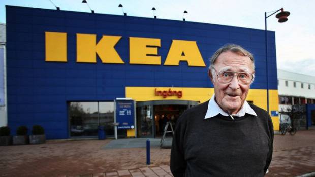 Почина създателят на IKEA