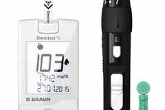 Глюкомер Braun Omnitest 5, Сет с 10бр. Тест ленти