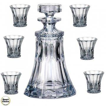 Комплект за уиски Уелингтън от седем части – Бохемия кристалит