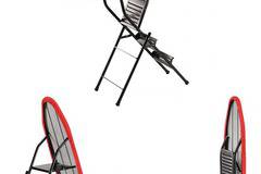 Дъска за гладене превръщаща се в стълба Jata 848 S, 125 x 35 см, Червен