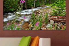 Картина пано за стена от 1 част с красив горски пейзаж – HD-329-1