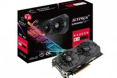 Видео карта ASUS ROG Strix Radeon RX 570 O4G Gaming OC Edition GDDR5 DP HDMI DVI VR Ready AMD Graphics Card
