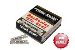 PERMA SHARP SINGLE EDGE RAZOR BLADES Ножчета за бръснач 100бр.