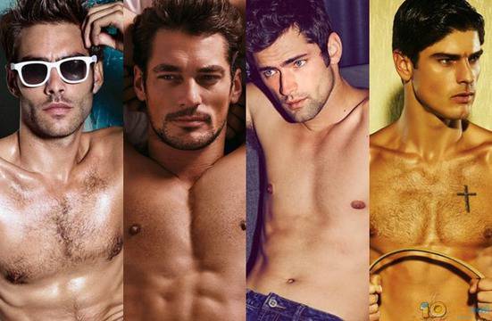 10-те най-горещи мъже модели на всички времена