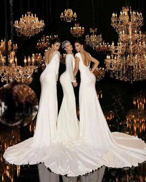 Дълги Дизайнерски Абитуриентски Рокли