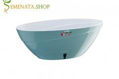 Сандъче за подправки с резервоар за самонапояване в елегантен цвят жаде