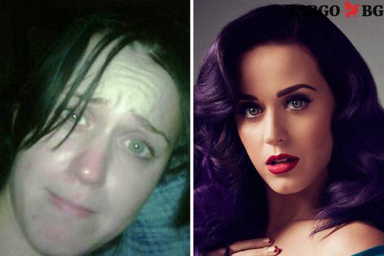 10 снимки на звезди СЪС и БЕЗ грим!