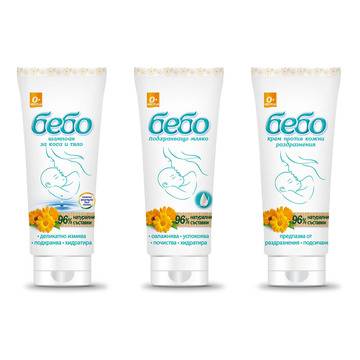 бебо Сет Travel Pack 3 х 20 мл