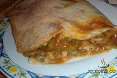 Обга със зелен боб и свинско месо