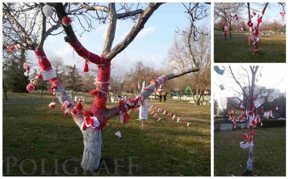 Ученици отново ще превърнат дърветата в парк „Велека“ в мартенички