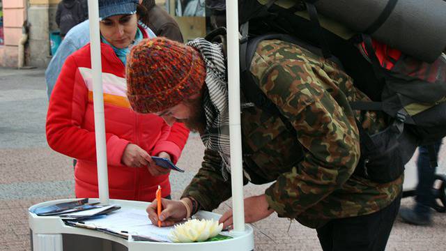 Подписка за човешки права в Китай събра подкрепа в 10 български града