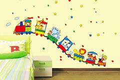 Декорирайте детската стая със забавни стикери