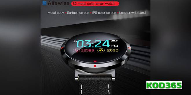 Alfawise S2 смарт часовник. Цена, поръчка, информация, мнения и коментари