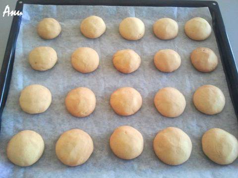 Портокалови бисквитки с пълнеж от шоколад