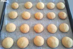 Портокалови бисквитки с пълнеж от шоколад