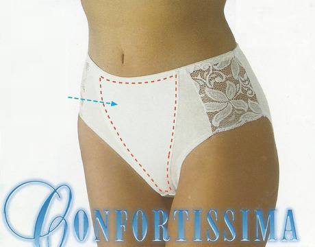 Малена – магазин за италиански дамски памучни бикини с висока талия С М Л ХЛ женска бикина