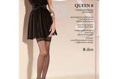Тънки силиконови чорапи SISI QUEEN 8