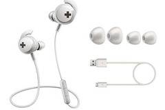 Слушалки PHILIPS безжични Bluetooth® слушалки BASS+ бял