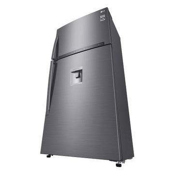 Хладилник с 2 врати LG GTF916PZPZD, 592 л, Клас A++, Височина 184 см, No Frost, Дозатор за вода, Smart Diagnosis, WiFi,…