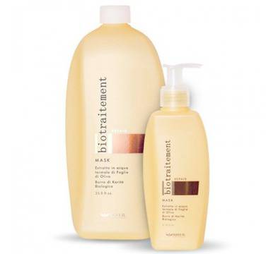 BRELIL REPAIR MASK 1000ml ВЪЗСТАНОВЯВАЩА МАСКА С ЕКСТРАКТ ОТ МАСЛИНОВИ ЛИСТА 1000мл