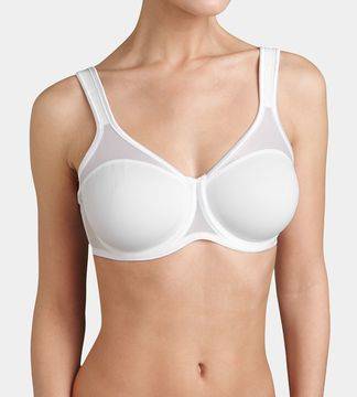Малена – магазин за бял сутиен минимайзер голям размер мека чашка с банел Триумф Triumph сутиени големи размери за голям бюст