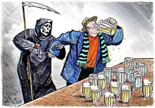 Алкохолът и влиянието му върху здравето на човека