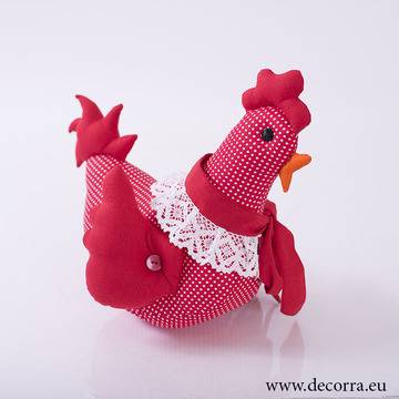 4005-PP. Великденска Кокошка червена