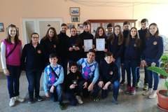 Момичетата и момчетата на ОУ „Никола Парапунов“ – Разлог са областни първенци по волейбол