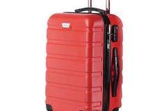 Куфар Kring Ethiopia ABS, 55 см, Червен