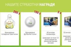 Спечелете телевизори, кърпи, топки и още награди от ядки Детелина
