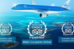 KLM с признание от пътниците в TripAdvisor