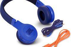 Блутут слушалки JBL E45BT, Син