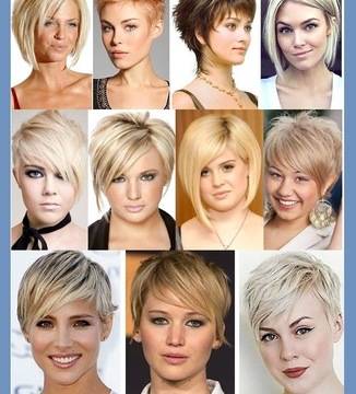 Модни прически 2018: Мини-дължина.