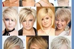 Модни прически 2018: Мини-дължина.