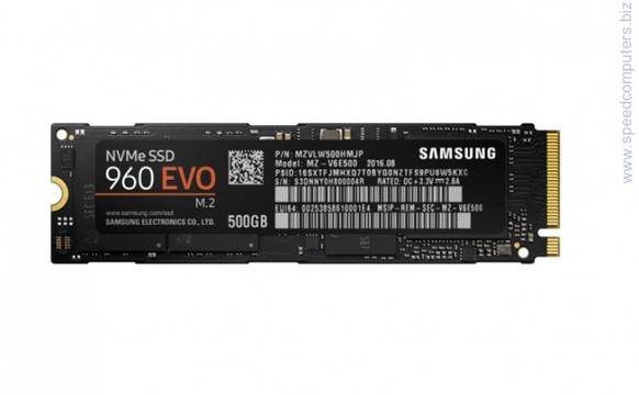 Samsung SSD 960 EVO M2 PCIe 500GB SSD диск артикул MZ-V6E500BW